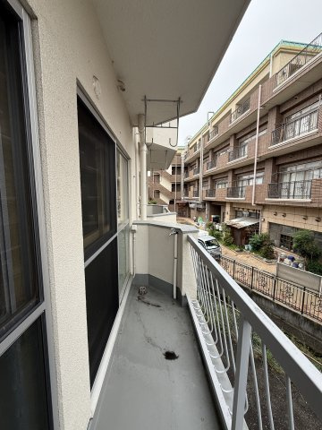 ベルク園田のバルコニー