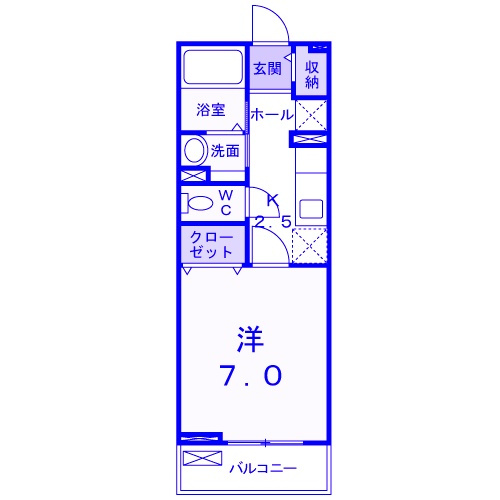 ブルーテルの間取り