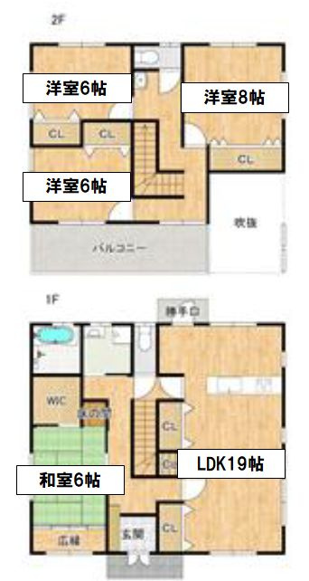 下野市柴の間取り