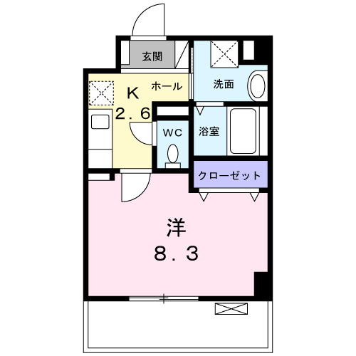 緑が丘ＤＫＢの間取り