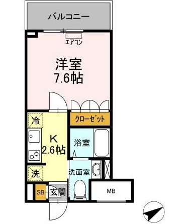 イーストサイドレジデンスの間取り