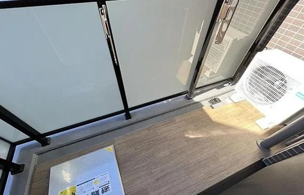 クレヴィスタ氷川台のバルコニー