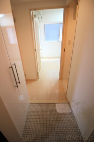 アフィット天満橋の玄関