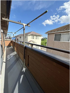野田市光葉町　中古戸建　平成16年築　のバルコニー