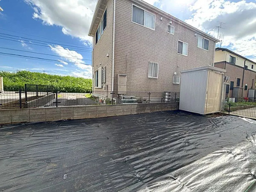 野田市光葉町　中古戸建　平成16年築　の庭