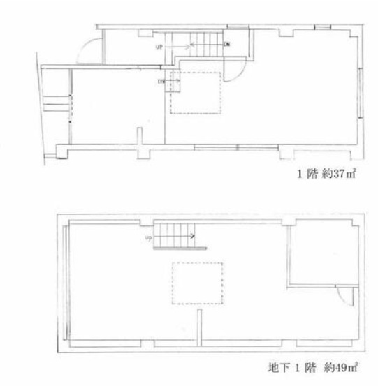 世田谷区南烏山４丁目の店舗事務所の間取り