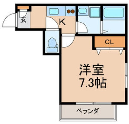 Ｍｓ　キリンハウスの間取り