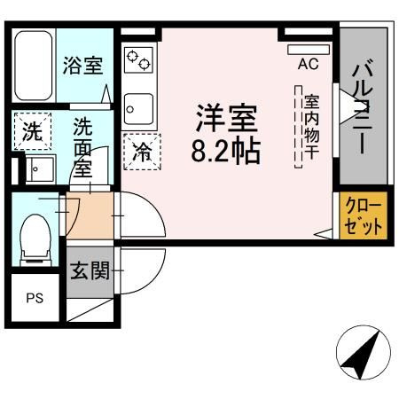 ルリアン江戸川の間取り