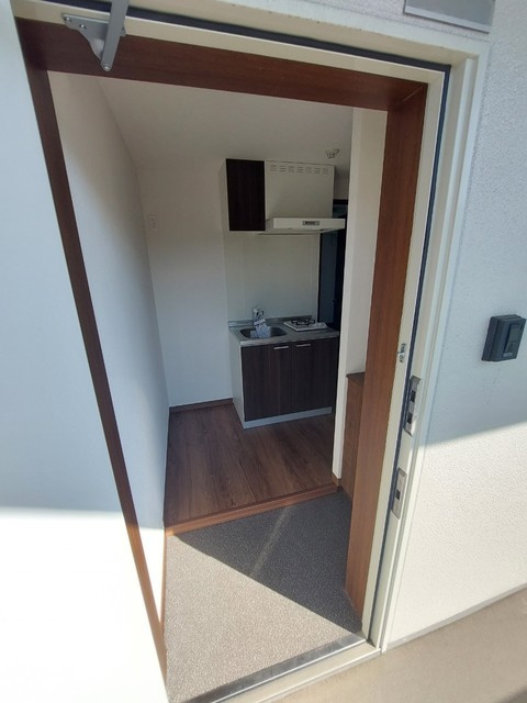 アーウィン羽沢の玄関