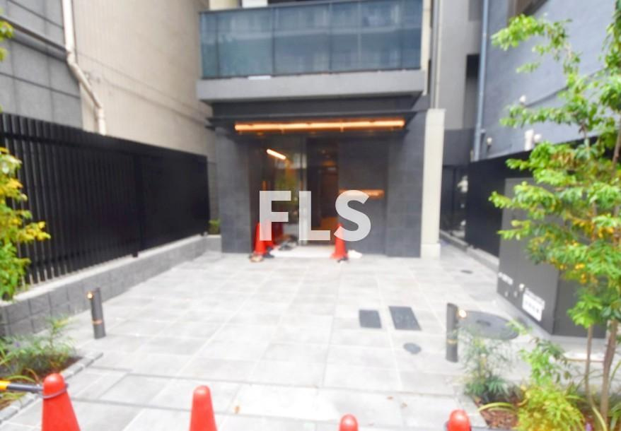 中央区日本橋中洲の賃貸マンションのエントランス