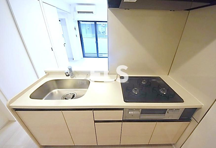 中央区日本橋中洲の賃貸マンションのキッチン