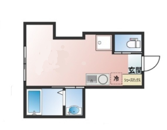 アレン千住寿の間取り