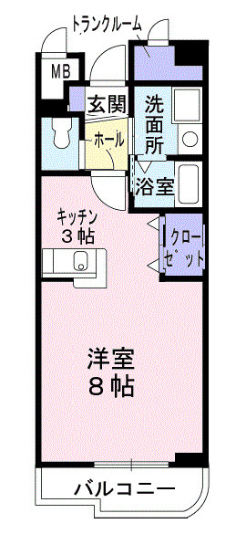 アヴニールの間取り|間取図