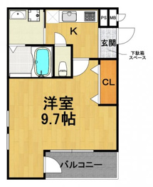 フジパレス武庫之荘２番館の間取り