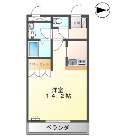 【間取り】 | ミレニアムハイツ熊本
