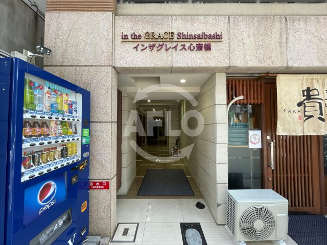 インザグレイス心斎橋のエントランス|インザグレイス心斎橋　エントランス