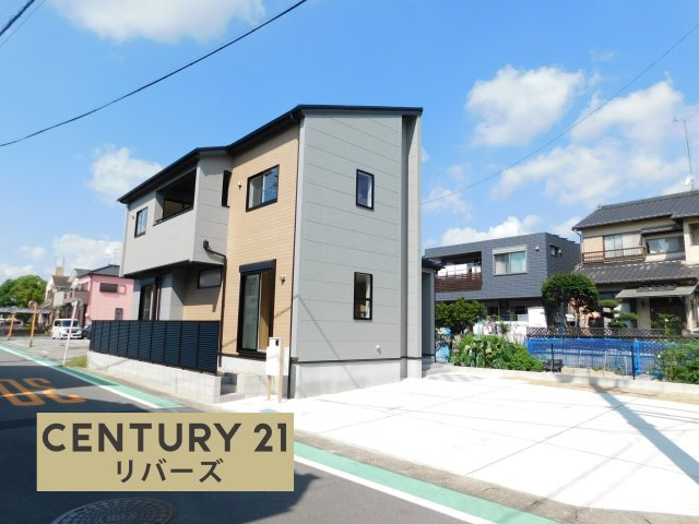 海部郡蟹江町緑２丁目の新築一戸建の前面道路含む現地写真|☆南東角地！オール電化☆　　新価格！！いつでも見学できます♪（お問合せ当日、平日、水曜、夜間でもＯＫ）　長期優良住宅♪　敷地４８．８７坪！　駐車並列３台ＯＫ！　続き間ＬＤＫ２２．２５帖♪