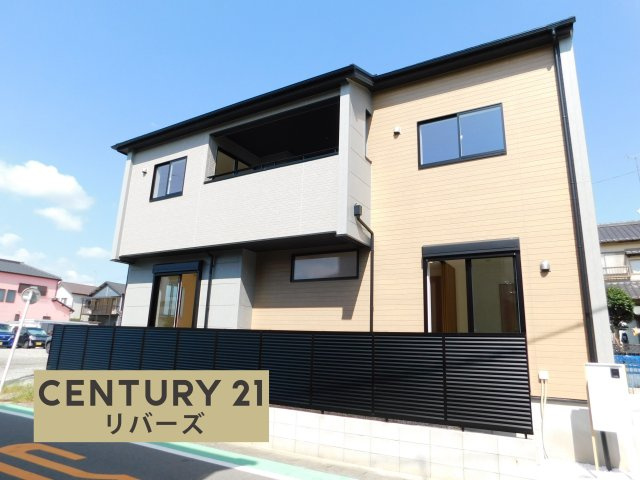 海部郡蟹江町緑２丁目の新築一戸建の外観|☆南東角地！オール電化☆　　新価格！！いつでも見学できます♪（お問合せ当日、平日、水曜、夜間でもＯＫ）　長期優良住宅♪　敷地４８．８７坪！　駐車並列３台ＯＫ！　続き間ＬＤＫ２２．２５帖♪