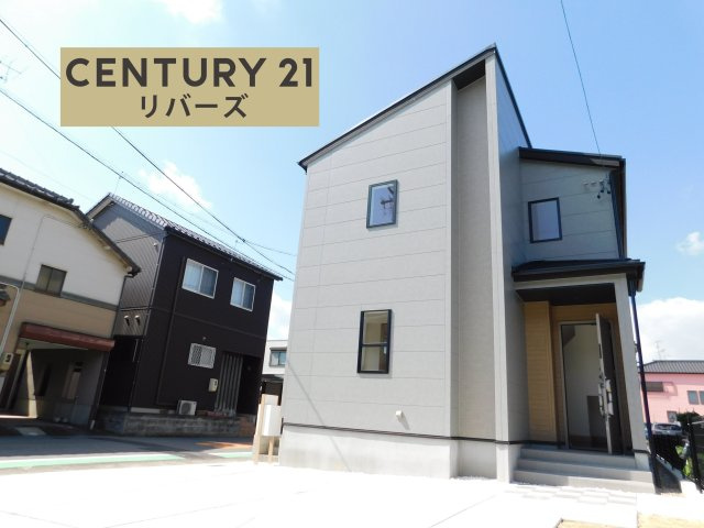 海部郡蟹江町緑２丁目の新築一戸建の外観|☆南東角地！オール電化☆　　新価格！！いつでも見学できます♪（お問合せ当日、平日、水曜、夜間でもＯＫ）　長期優良住宅♪　敷地４８．８７坪！　駐車並列３台ＯＫ！　続き間ＬＤＫ２２．２５帖♪