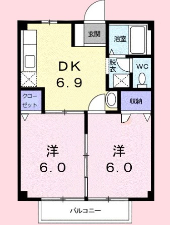 メゾンSの間取り