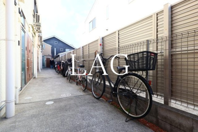 【その他共用部分】 | ＬａＬａ柴又 | 駐輪場です。