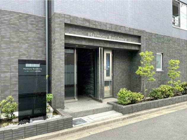 ハーモニーレジデンス品川高輪のエントランス