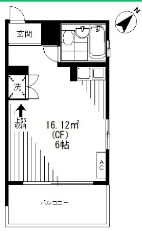 ジュネパレス相模原第１６の間取り