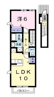 【間取り】 | ワイズ・喜沢 | 間取りです。