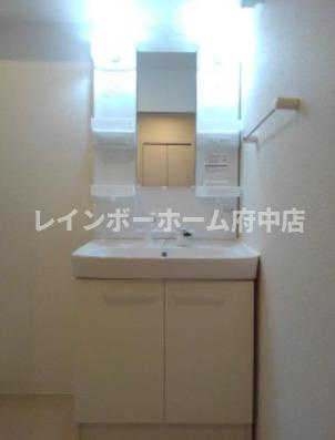 リバーサイドハウスの独立洗面台