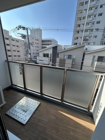 長居パークヴィラのバルコニー|長居パークヴィラ　