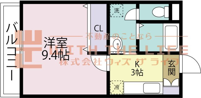 F・Gem（エフ・ジャム）【キャッシュバック対象】の間取り