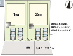 福岡市早良区田隈2期　２号棟の区画図