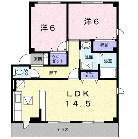 【間取り】 | ブランルージュ