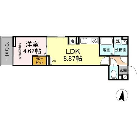 ルリアン大島の間取り