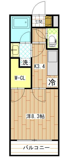 【間取り】 | メゾンドアンジュ