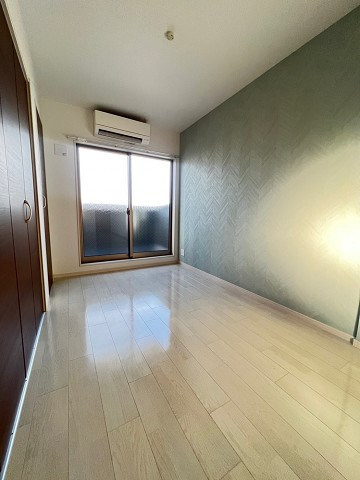 大阪市西淀川区花川１丁目のアパートの寝室|使い勝手のいい寝室です
