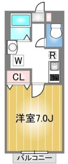 フェルテ桃園の間取り