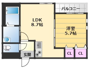 【間取り】 | フォルトゥーナ桜