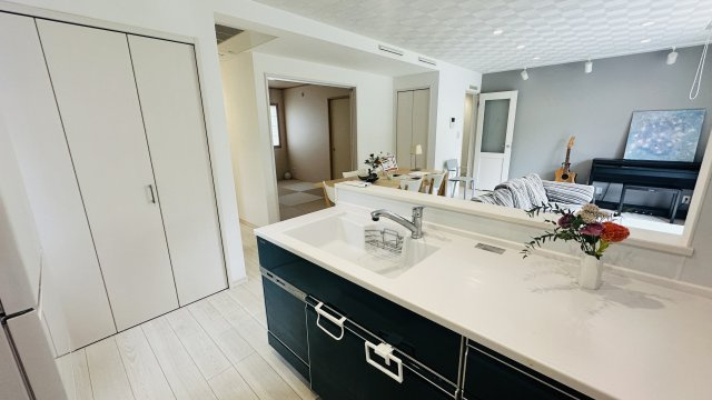 御代田町 2022年竣工 3LDK平家戸建のキッチン