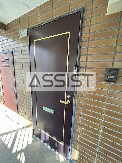 グリーンヒル不動前の玄関