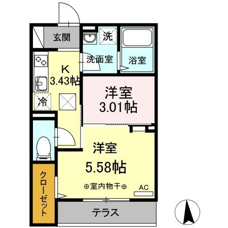 蒼の杜 空の間取り