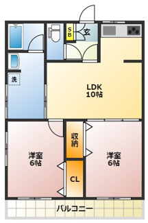 【間取り】 | パールマンション