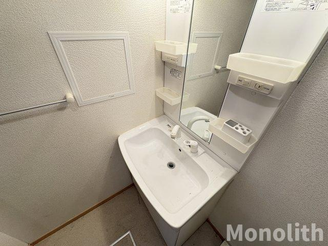 ソレイユ・イーストの洗面所