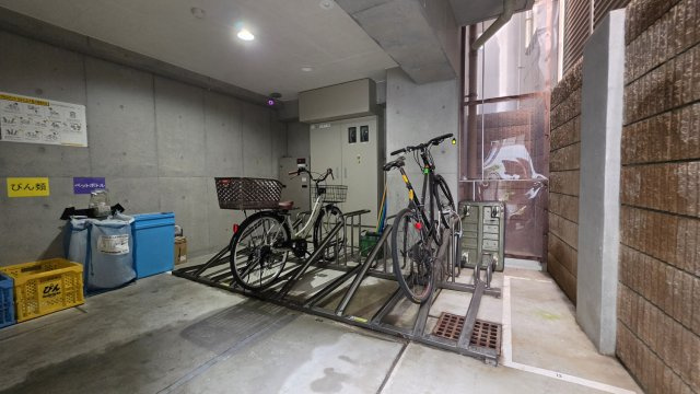 スカイコート神楽坂弐番館のその他共用部分|駐輪場