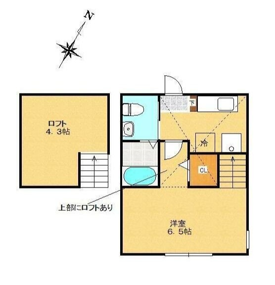 ベルシャンブル稲田堤の間取り