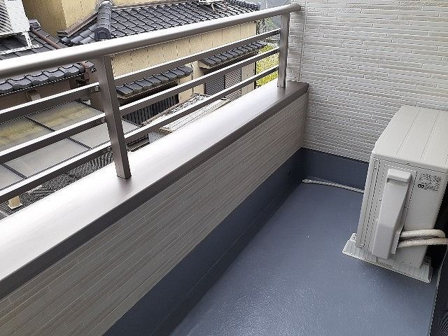 カーサソラーレⅢのバルコニー