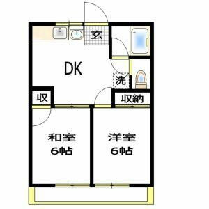 【間取り】 | シティハイム寿(シティハイムコトブキ)