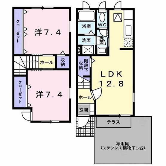 【間取り】 | グランドリオン2番館(グランドリオンニバンカン)