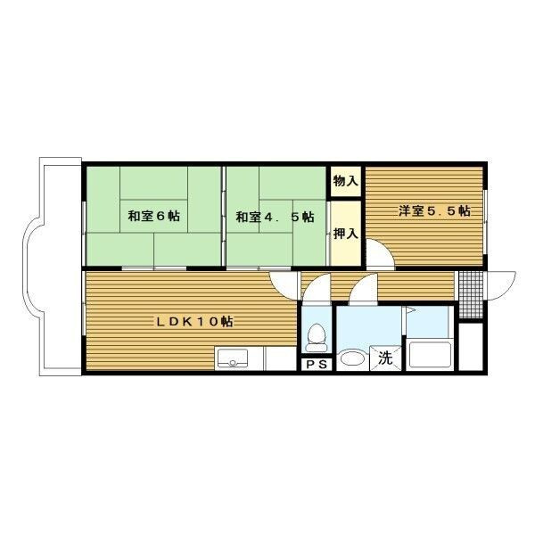 リブェールヒルズ早渕の間取り