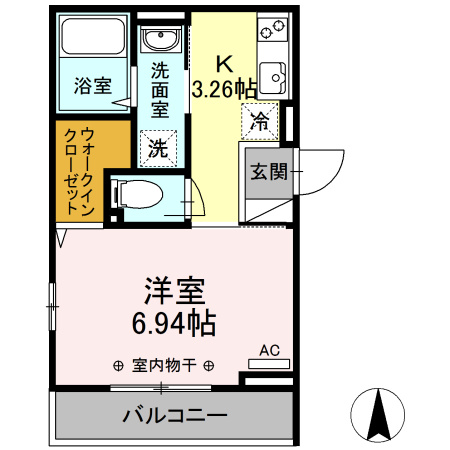 ラグナ　ヴィラの間取り